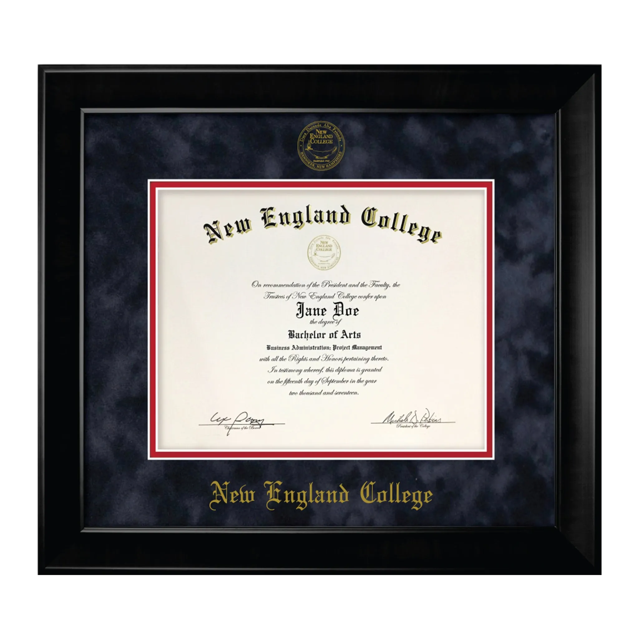 Modern Diploma Frame