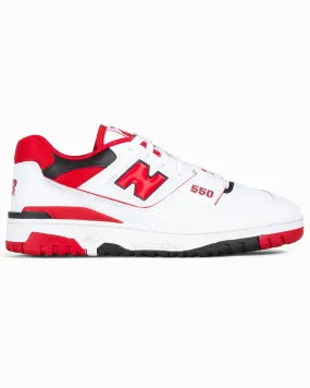 New Balance BB550SE1 White/Team Red