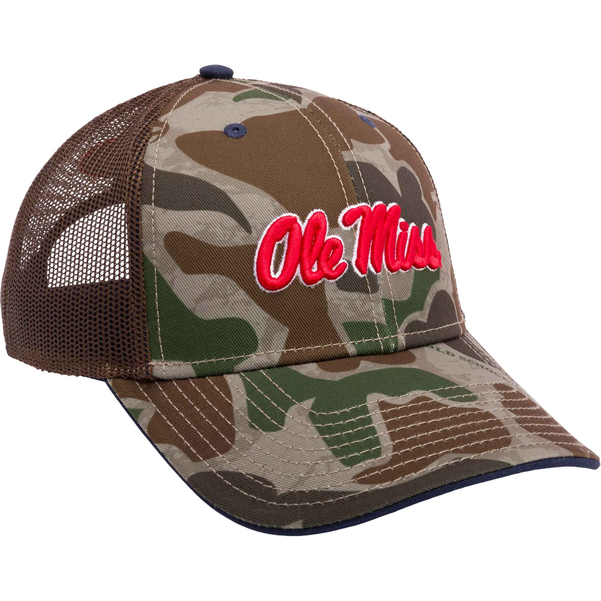 Ole Miss Old School Green Cap