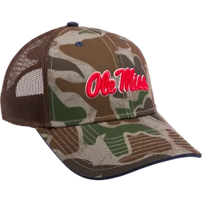 Ole Miss Old School Green Cap