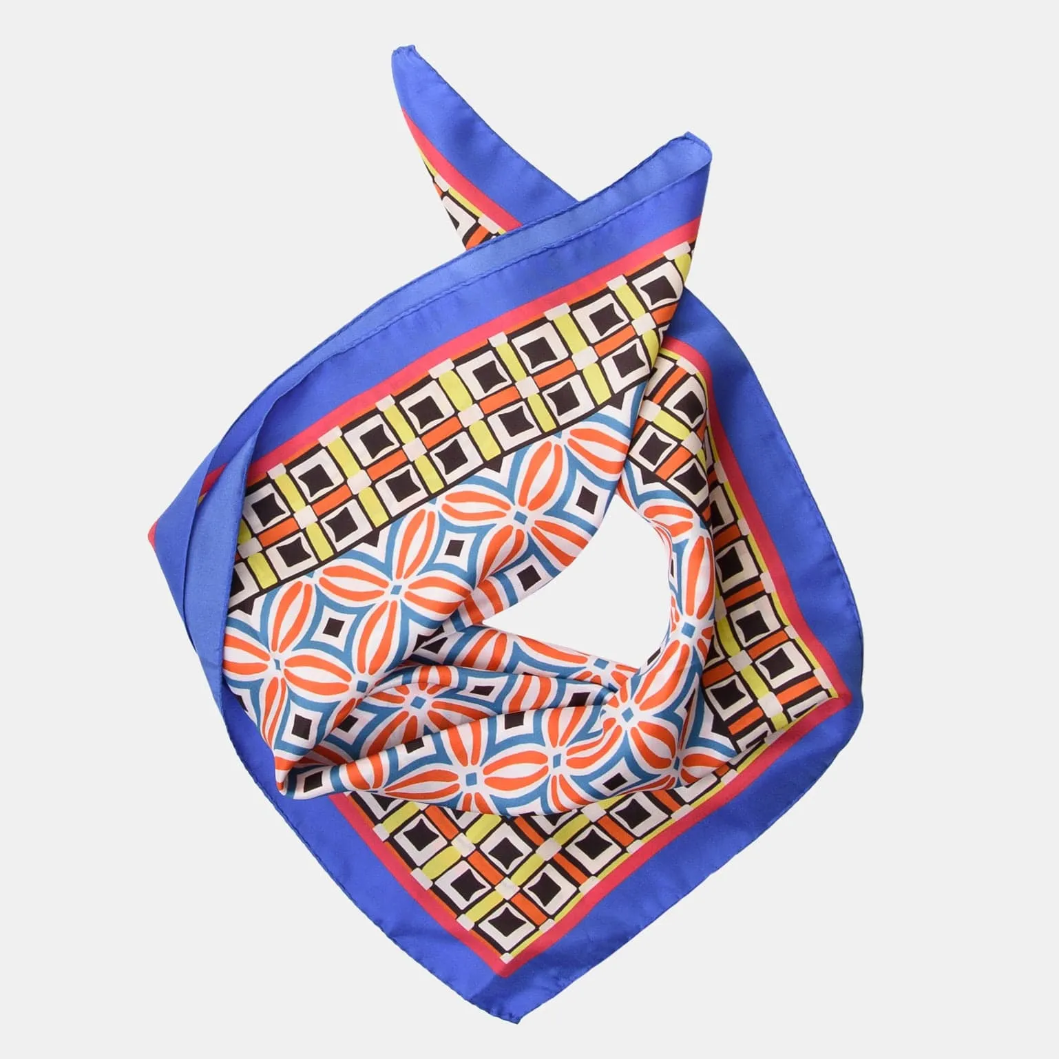 Pescara - Silk Neckerchief - Blue