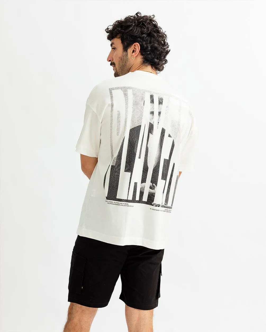 Player Printed Oversized Tee