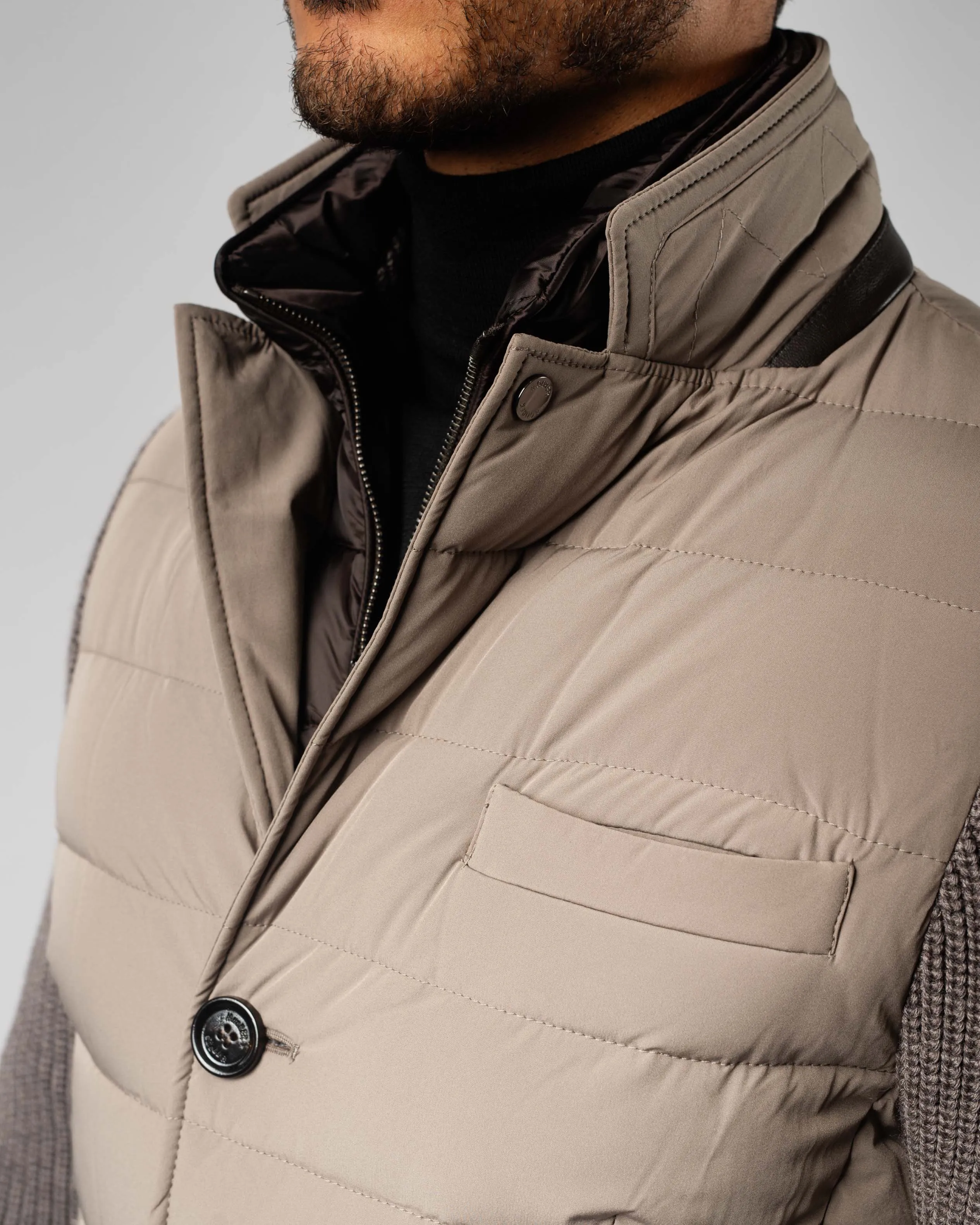 Rogers Quilted Down Jacket