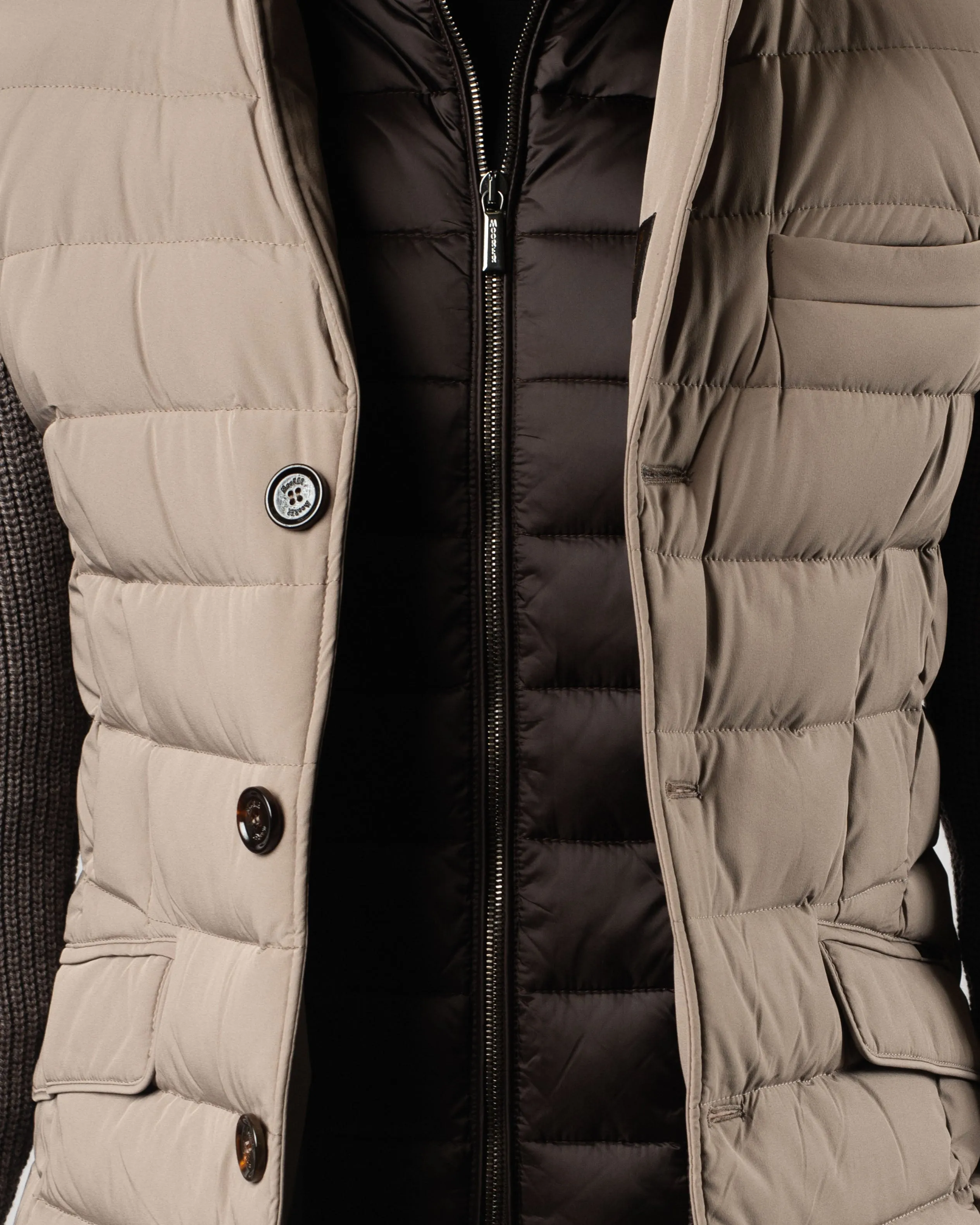 Rogers Quilted Down Jacket