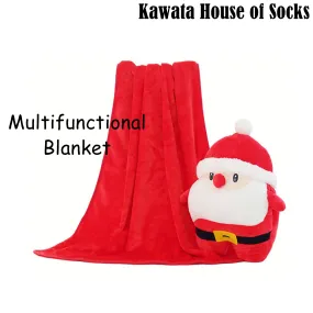 Santa Claus Multifunctional Blanket Flannel