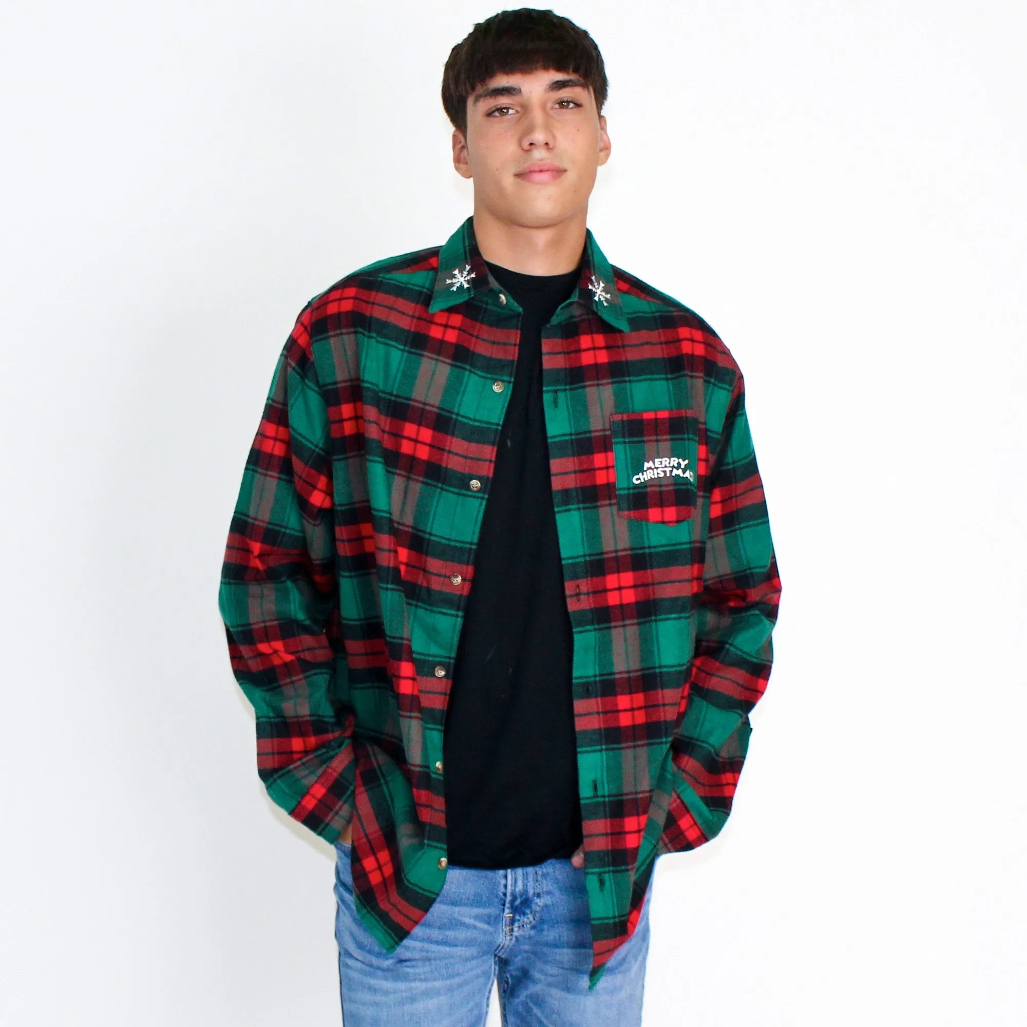 Santa Mickey Flannel