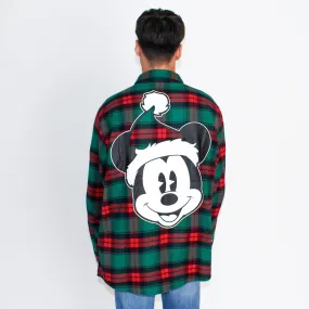 Santa Mickey Flannel