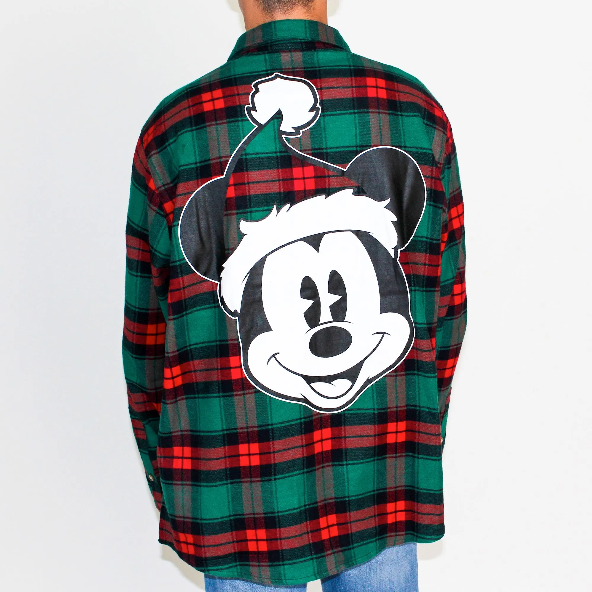 Santa Mickey Flannel