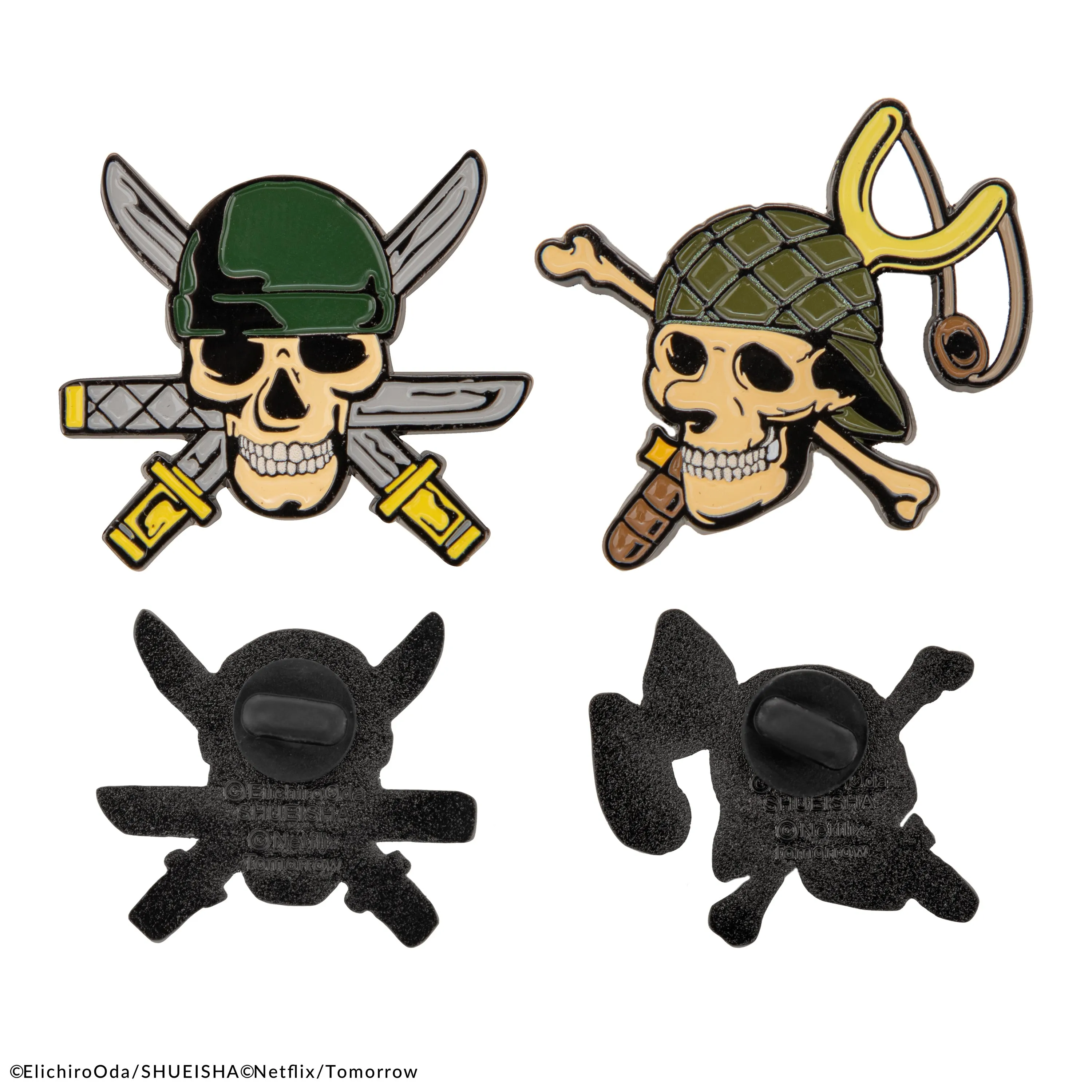 Set of 2 Zoro & Usopp Pins