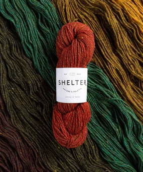 SHELTER 2-ply Woolen-Spun Worsted Weight - 100% American Targhee-Columbia Wool