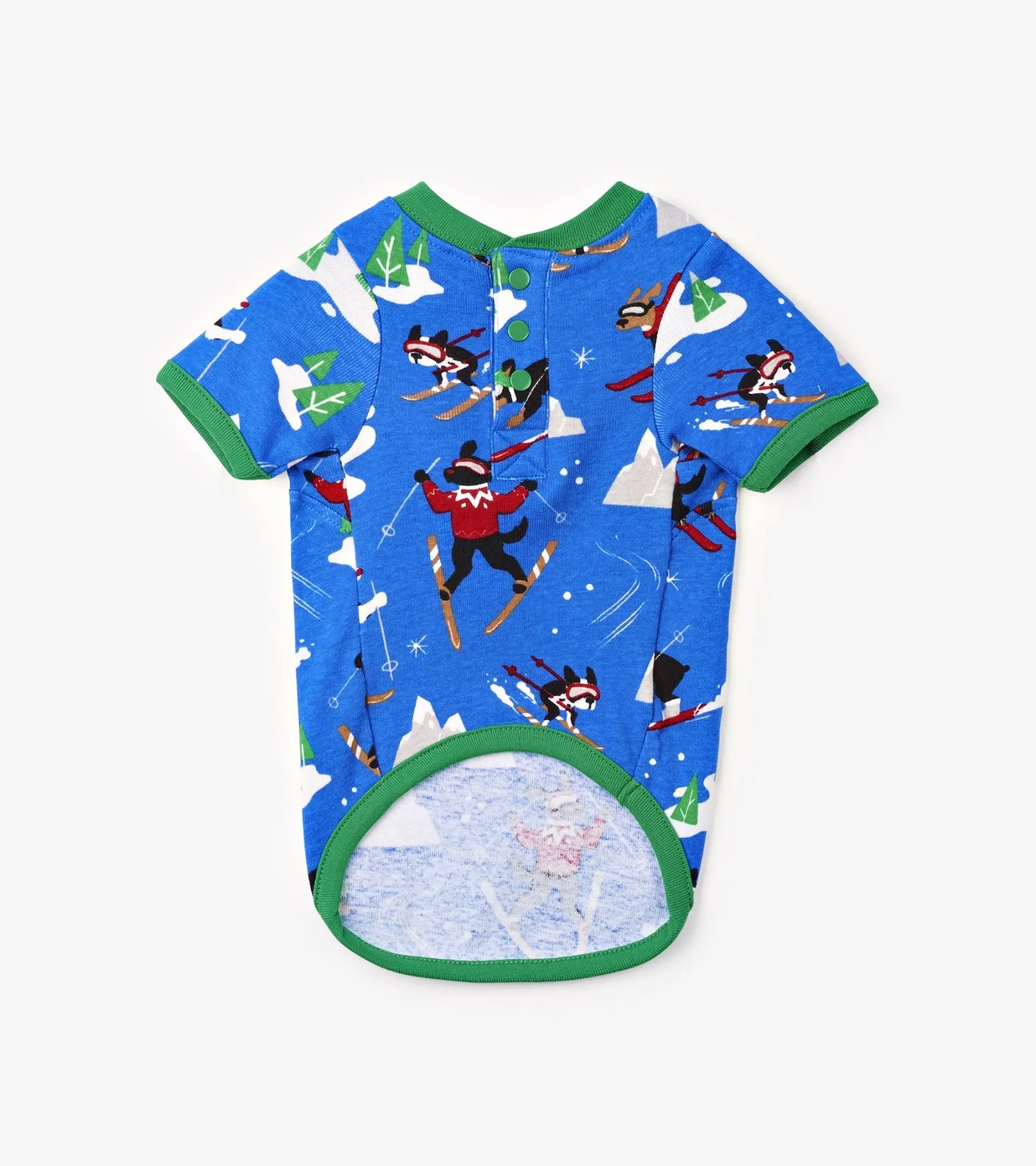 Ski Dogs Blue Dog Pajama - Little Blue House By: Hatley