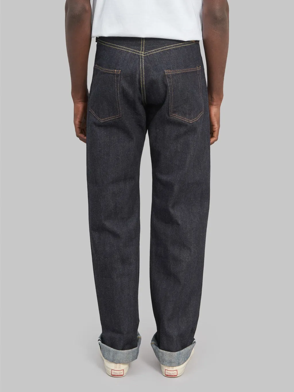 The Flat Head FN-D111 14.5oz Wide Straight Jeans