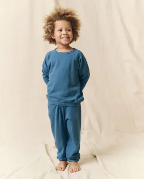 The Little Stadium Sweatpant. Solid -- Glacier Blue