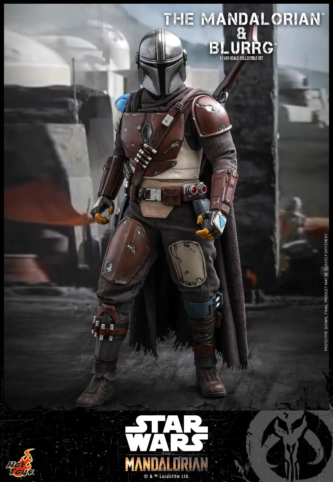 The Mandalorian & Blurrg Set: TMS046: The Mandalorian: Star Wars