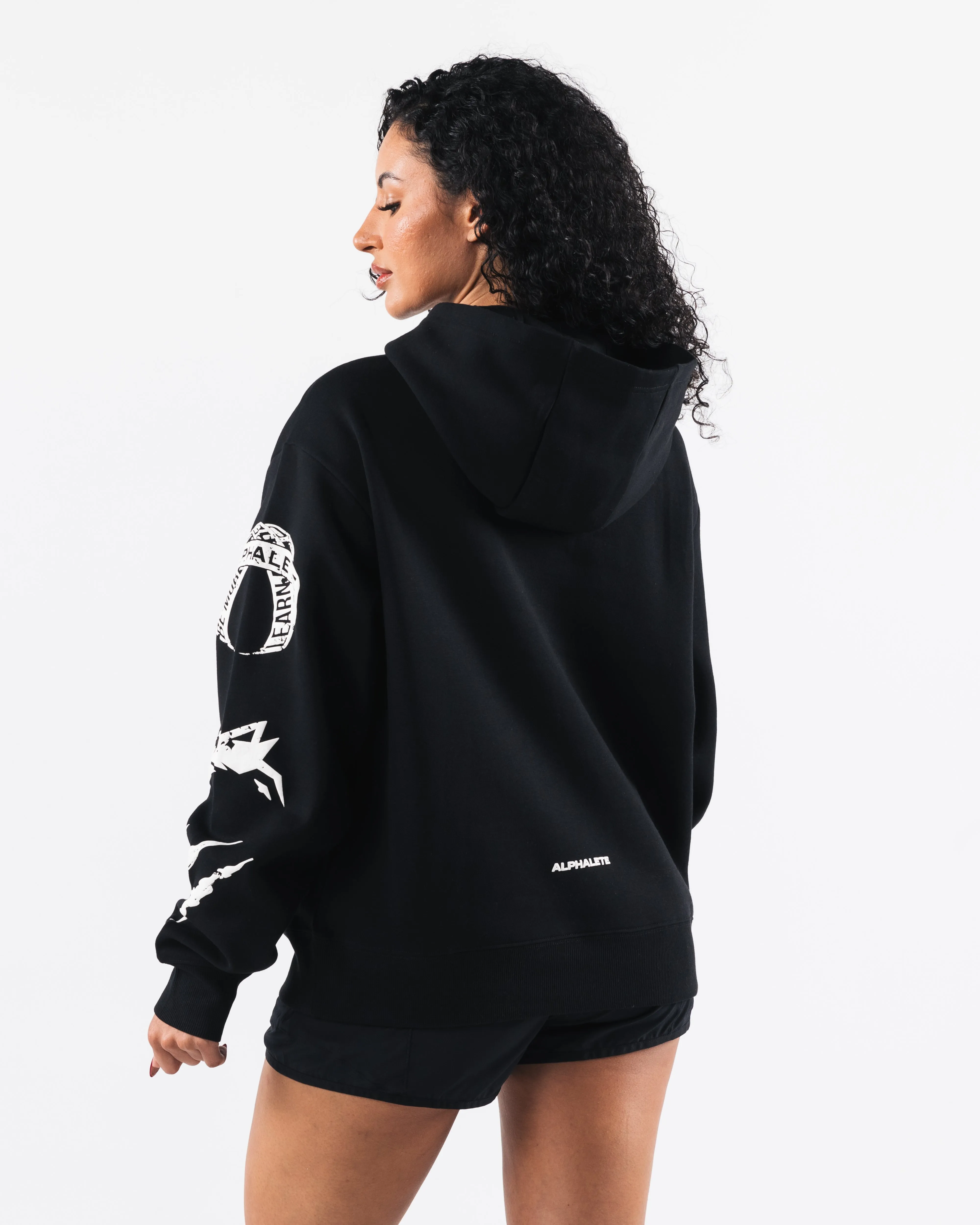 Three Pillar Hoodie - Black