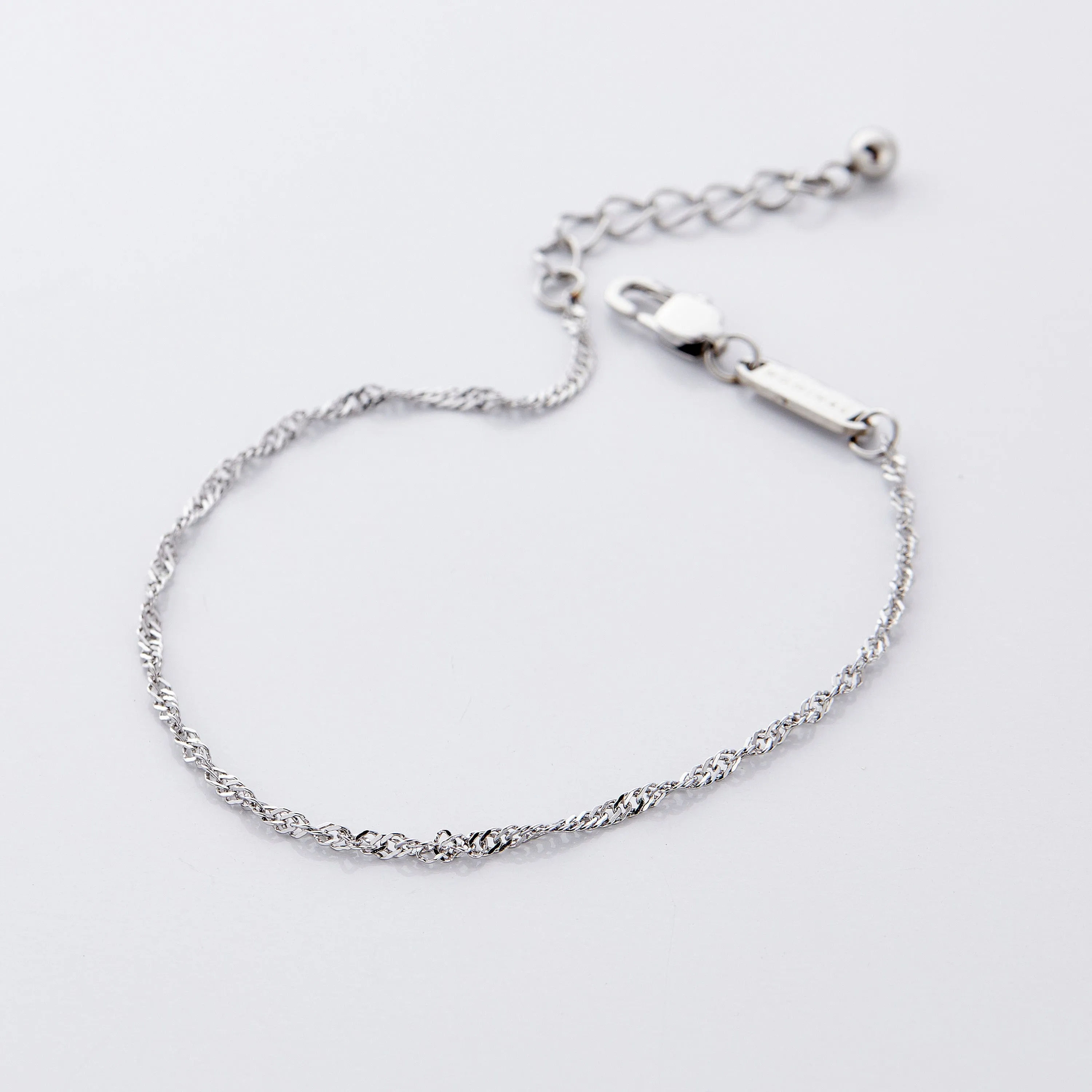 Twisted Chain Anklet | Girls