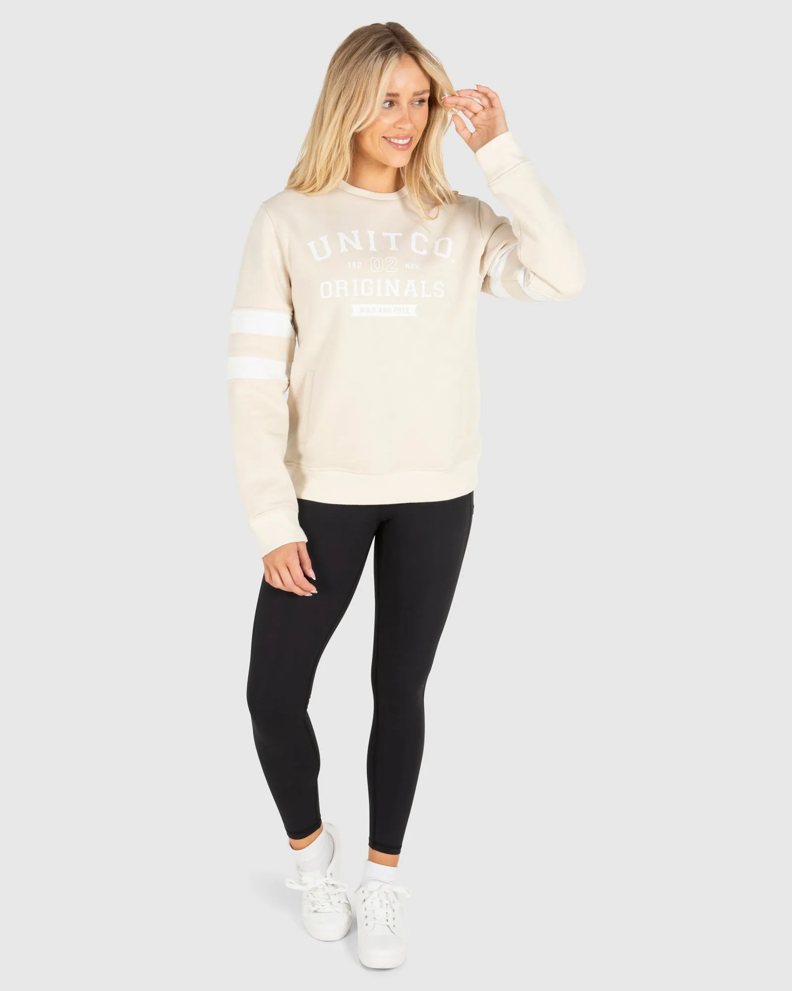 UNIT Ladies College Crew Sweater