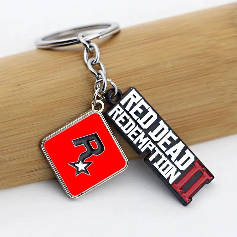 Video Game Red Dead Redemption 2 Keychain