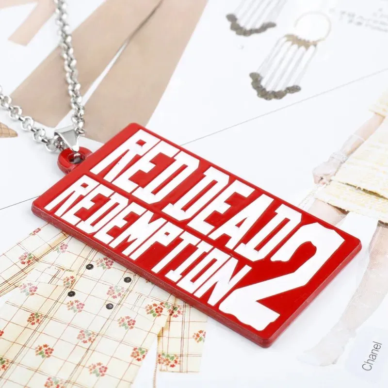 Video Game Red Dead Redemption 2 Keychain