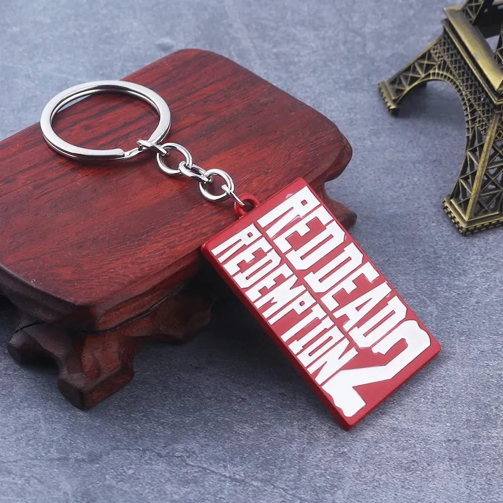 Video Game Red Dead Redemption 2 Keychain