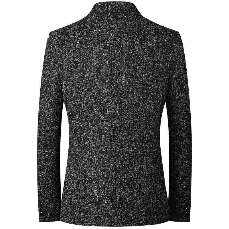 West Louis™ Fashion Woolen Single-Breasted Office Blazer